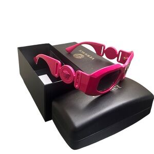 Versace Glasses Matte Fuchsia 💖 BELOW CLEARANCE PRICE-SOLD. OUT. $550 Retail